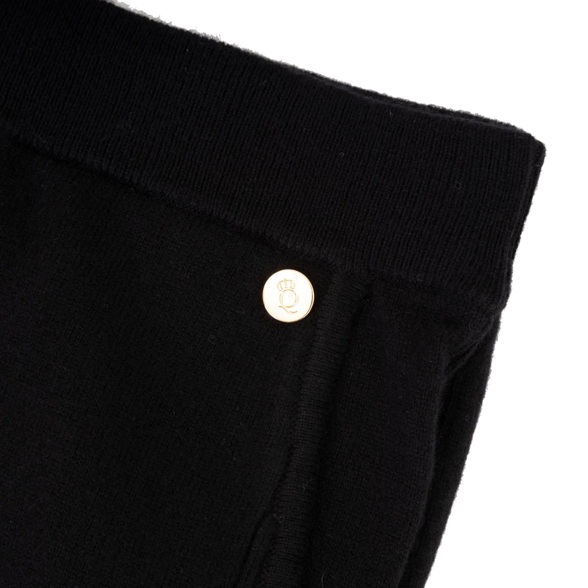 30% Cashmere Myla Joggers Black