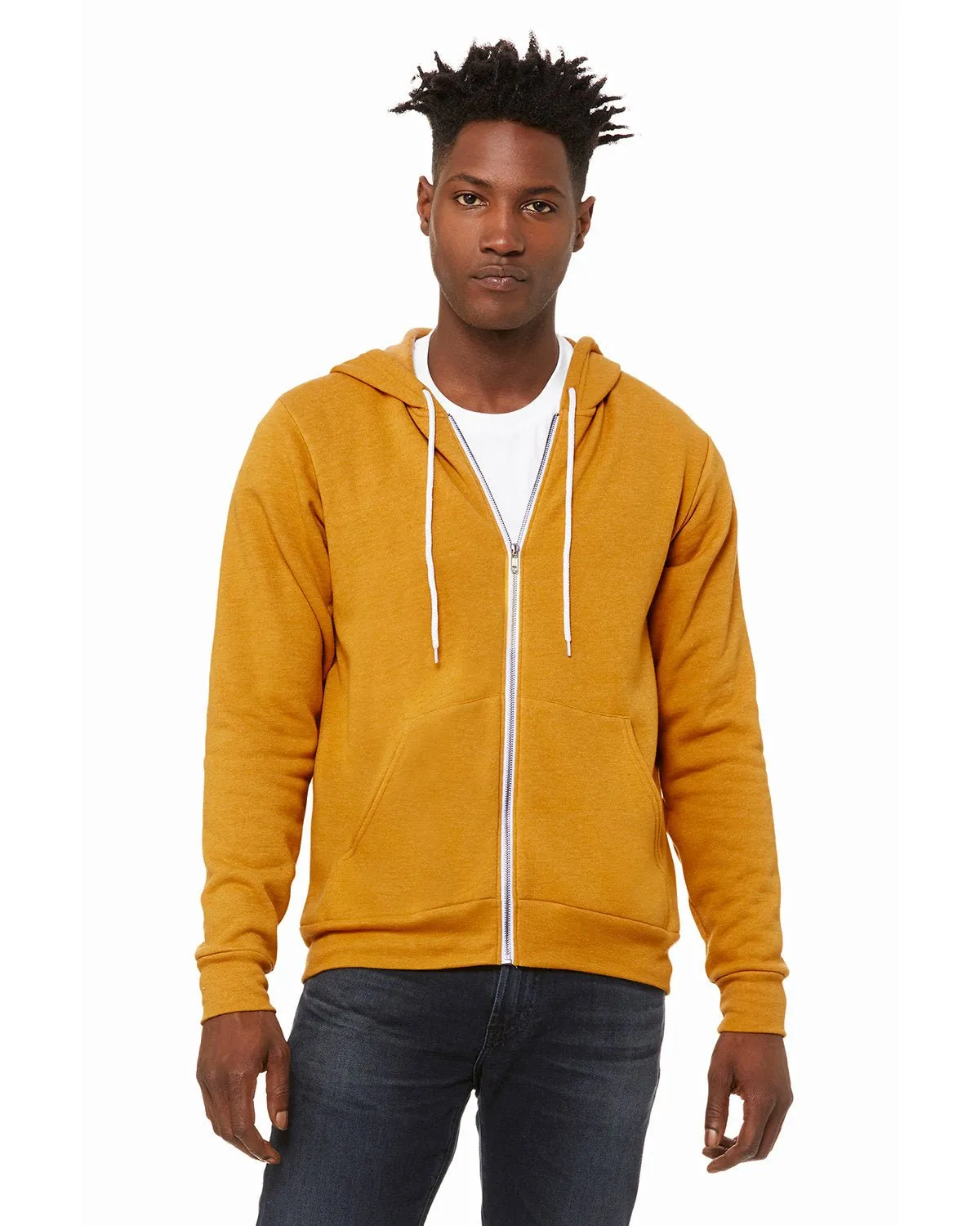 3739-Bella   Canvas-HEATHER MUSTARD