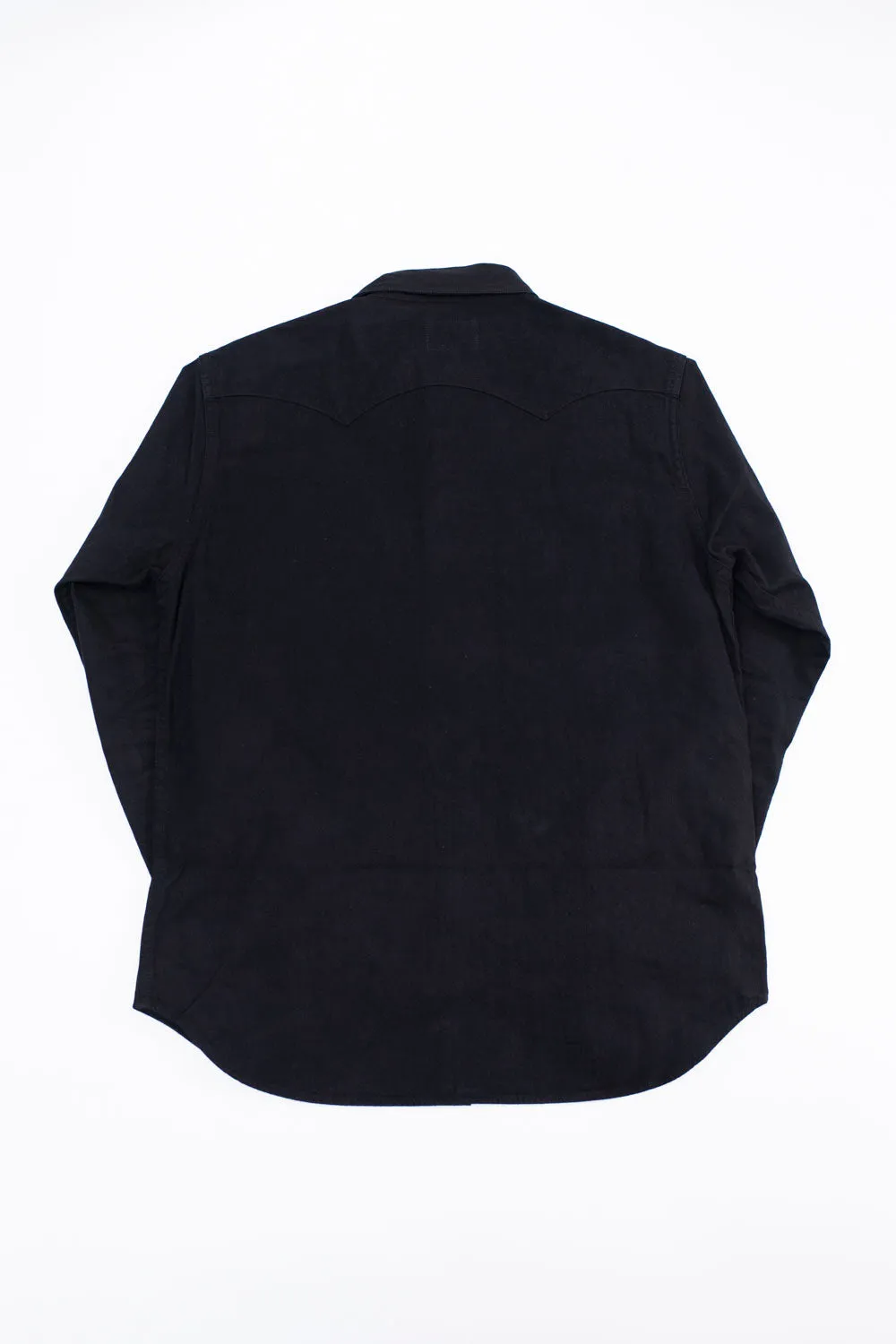 5686 - "Kurozome" Western Shirt - Black