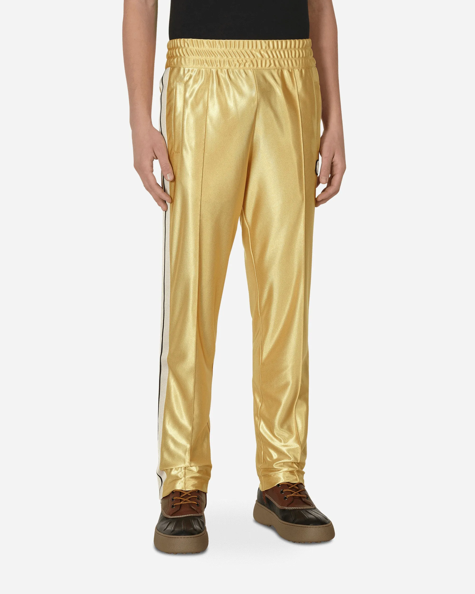 8 Moncler Palm Angels Glossy Sweatpants Yellow