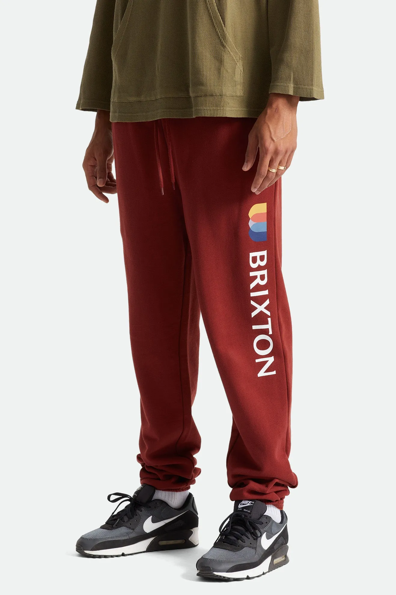 Alton Sweatpant - Dark Brick