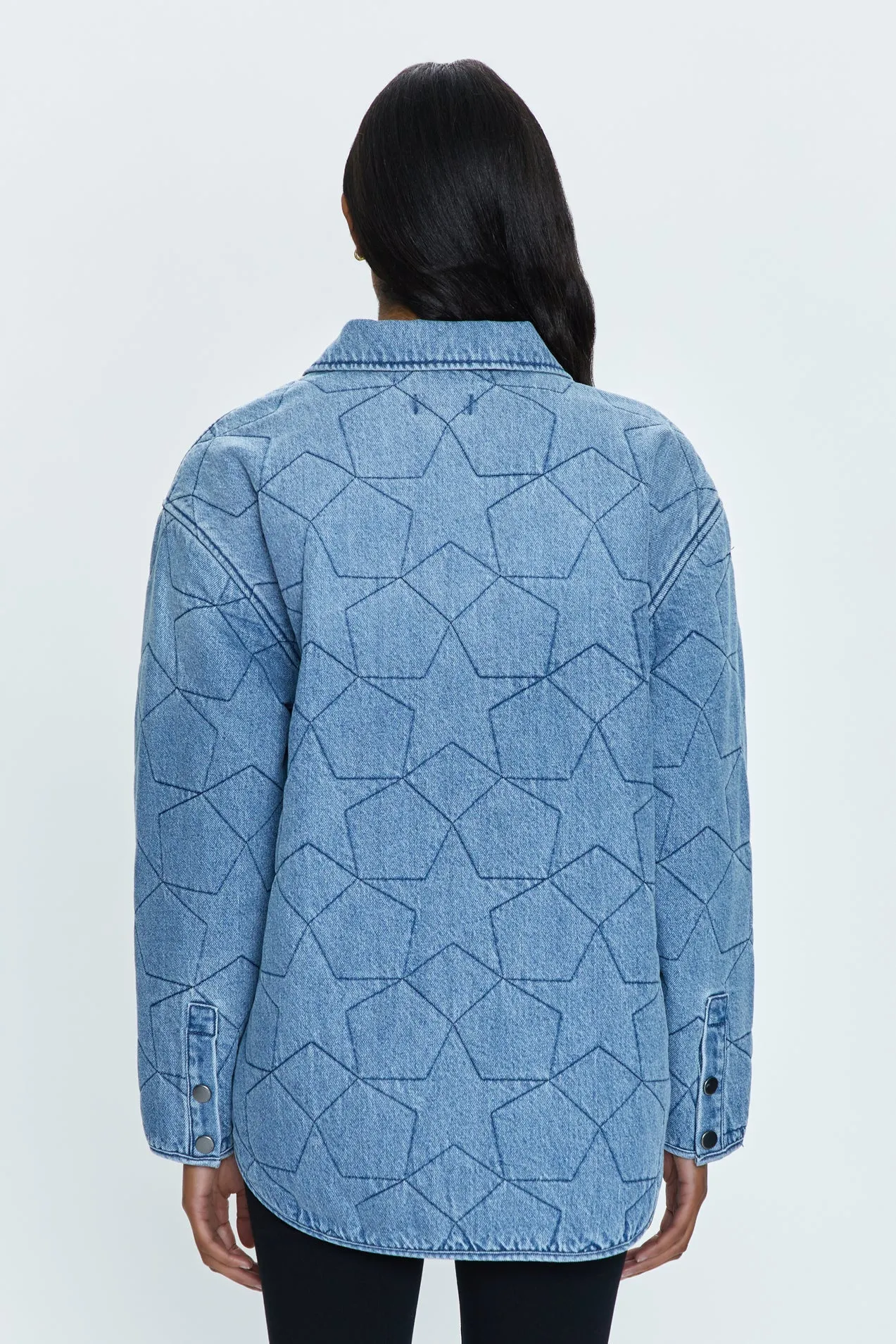 Alyssa Oversized Quilted Shacket - Marmont Star