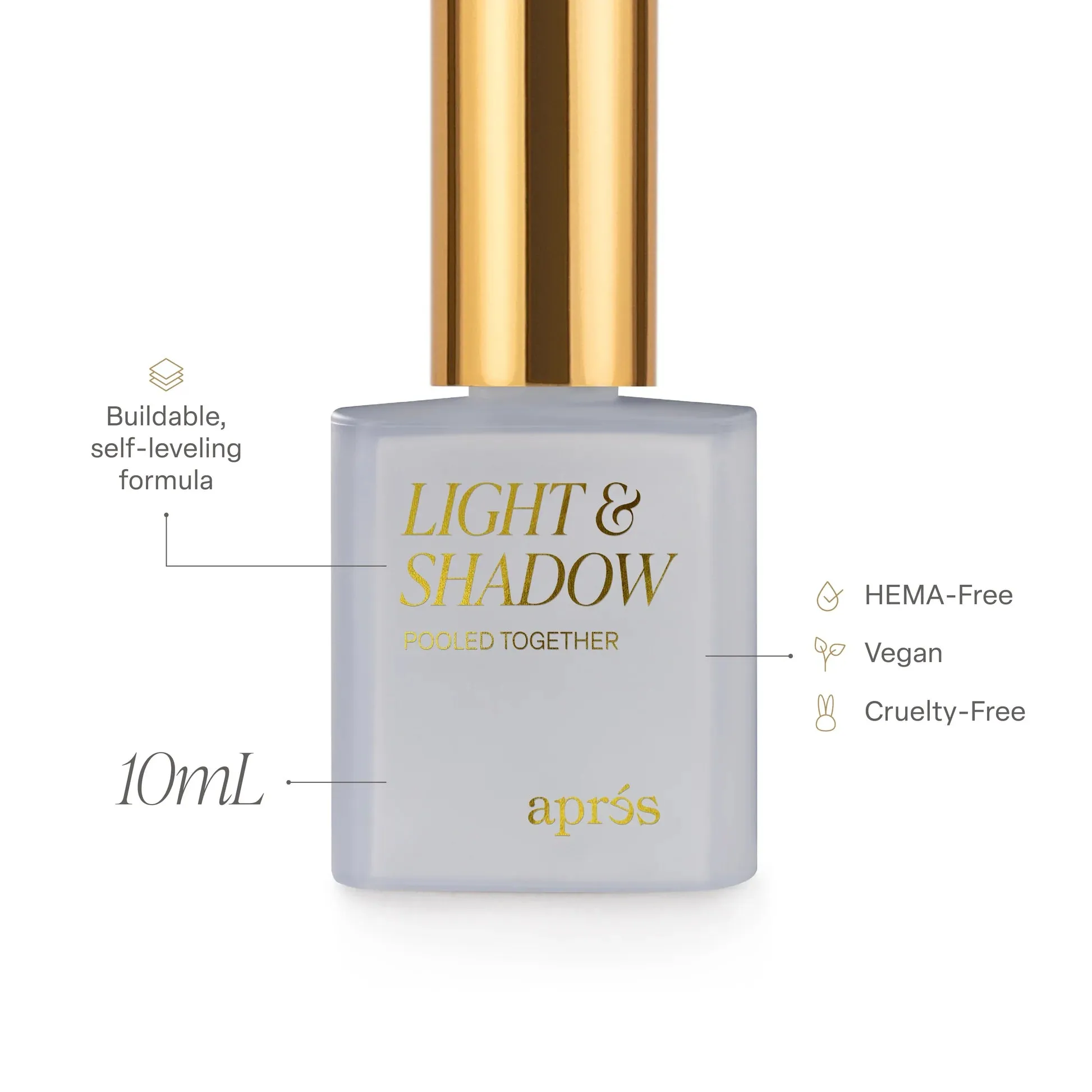 Apres Light & Shadow Sheer Gel Couleur - 402 Breathless