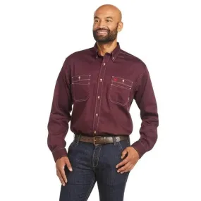 ARIAT - FR Vented Work Shirt, Malbec