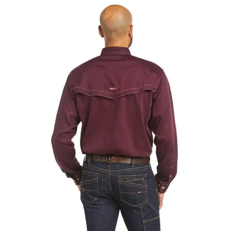 ARIAT - FR Vented Work Shirt, Malbec