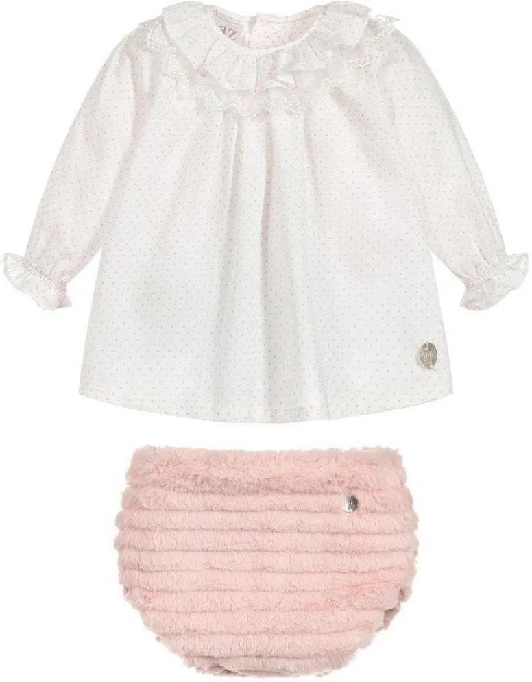 Baby Girls Pink 3 Piece Set