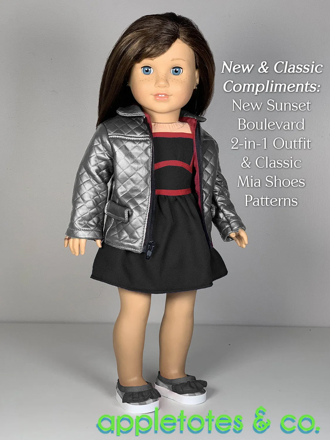 Bailey Jacket 18 Inch Doll Sewing Pattern