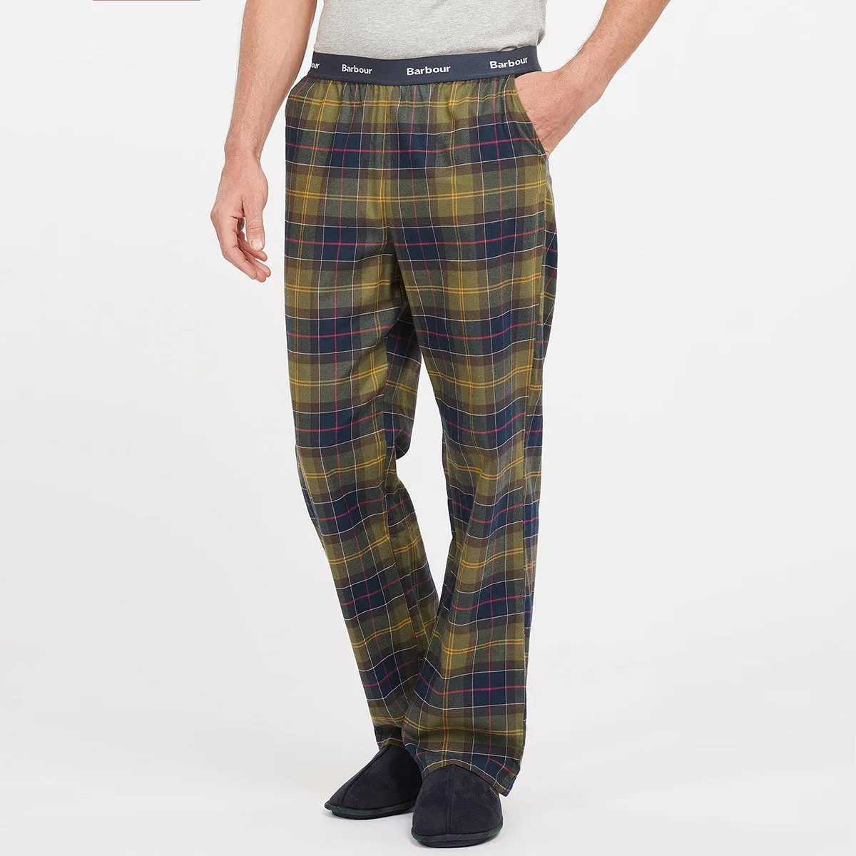 Barbour Men's Glenn Lounge Trousers in Classic Tartan