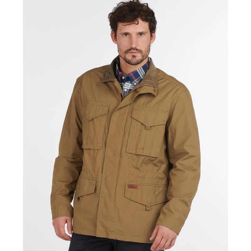 Barbour Peterkin Casual Mens Jacket - Stone