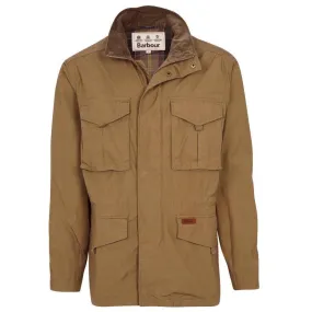 Barbour Peterkin Casual Mens Jacket - Stone