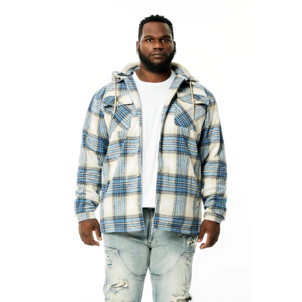 Big and Tall Flannel Shacket