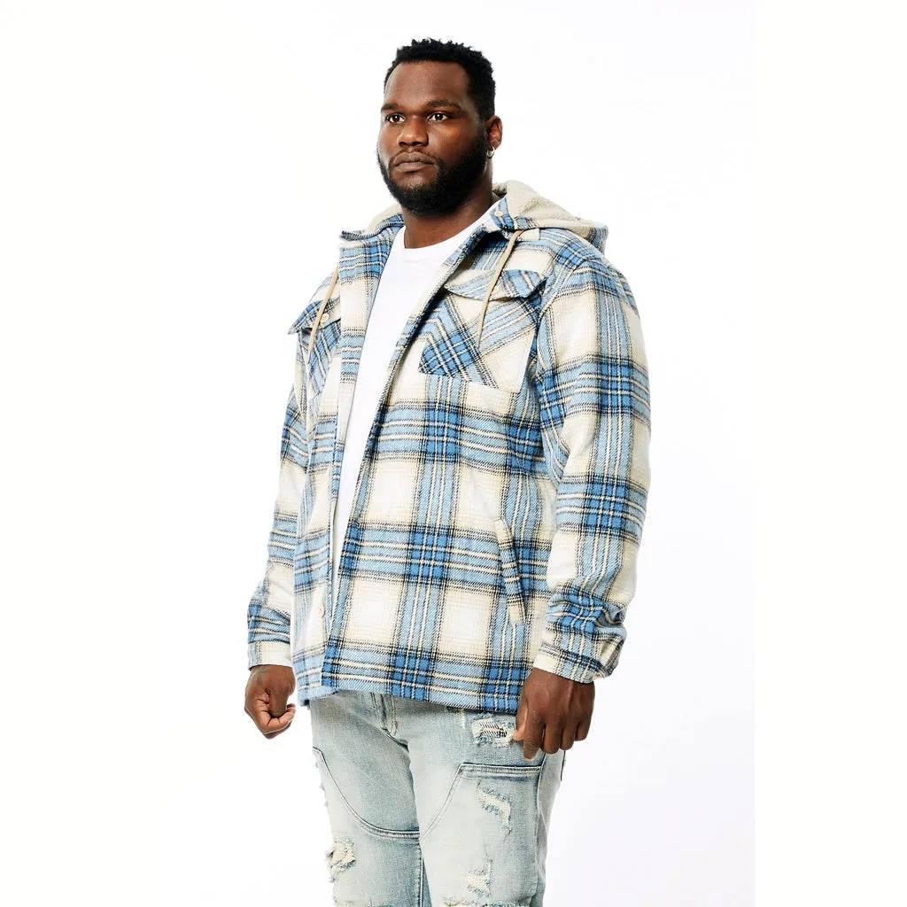 Big and Tall Flannel Shacket