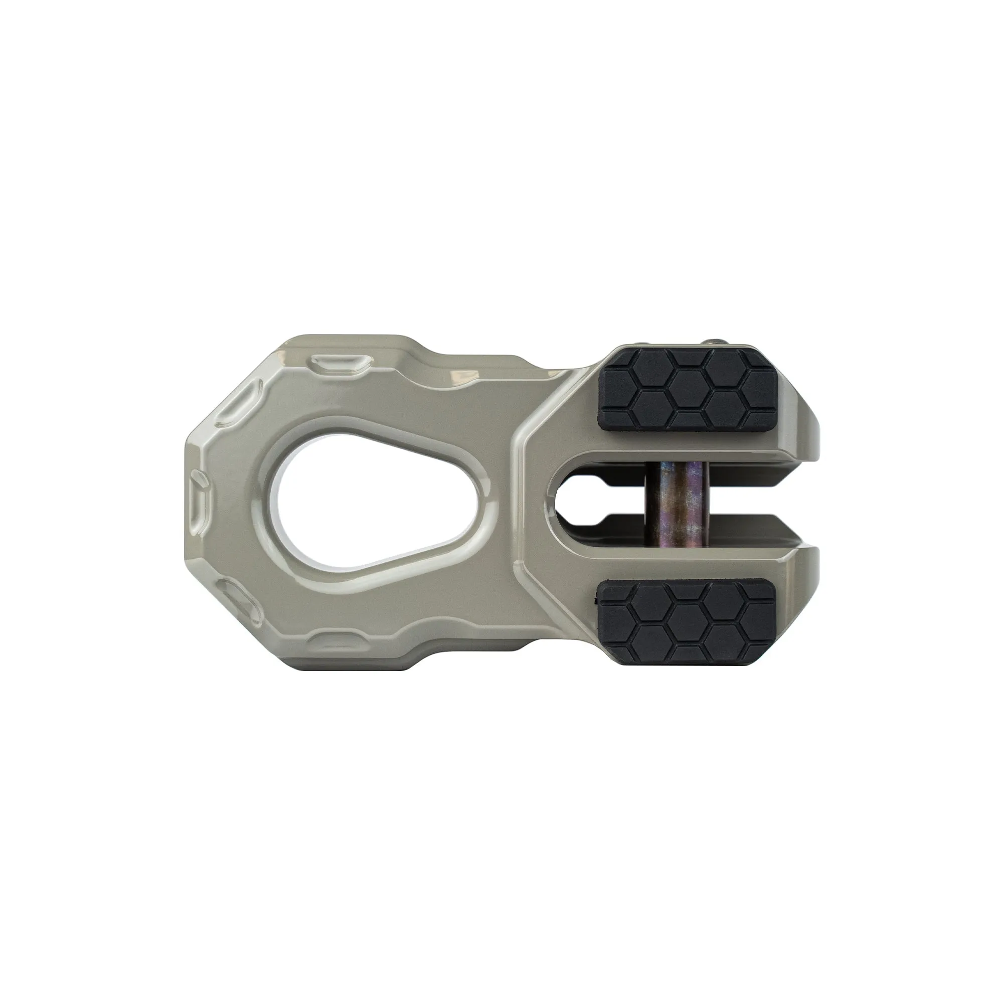 Billet Winch Shackle - Earth Grey