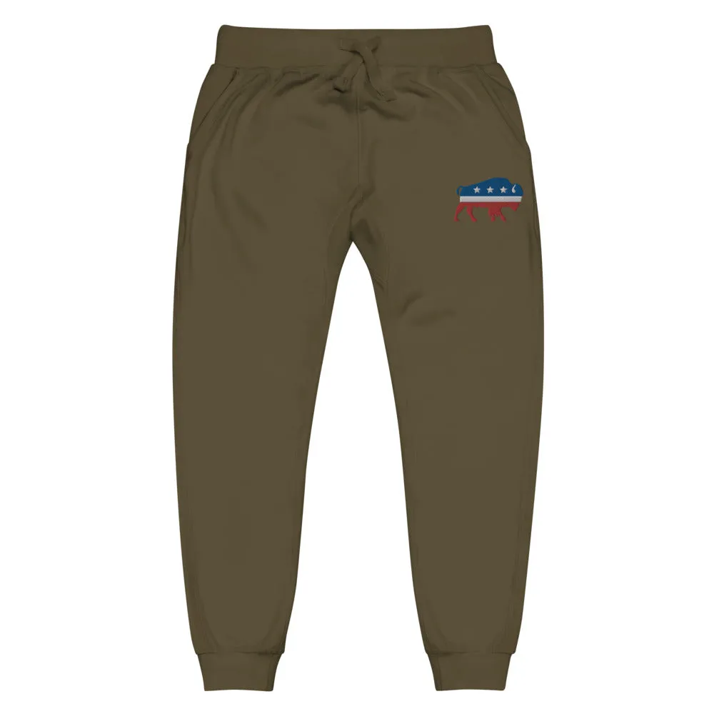 Bison Independent Unisex fleece sweatpants