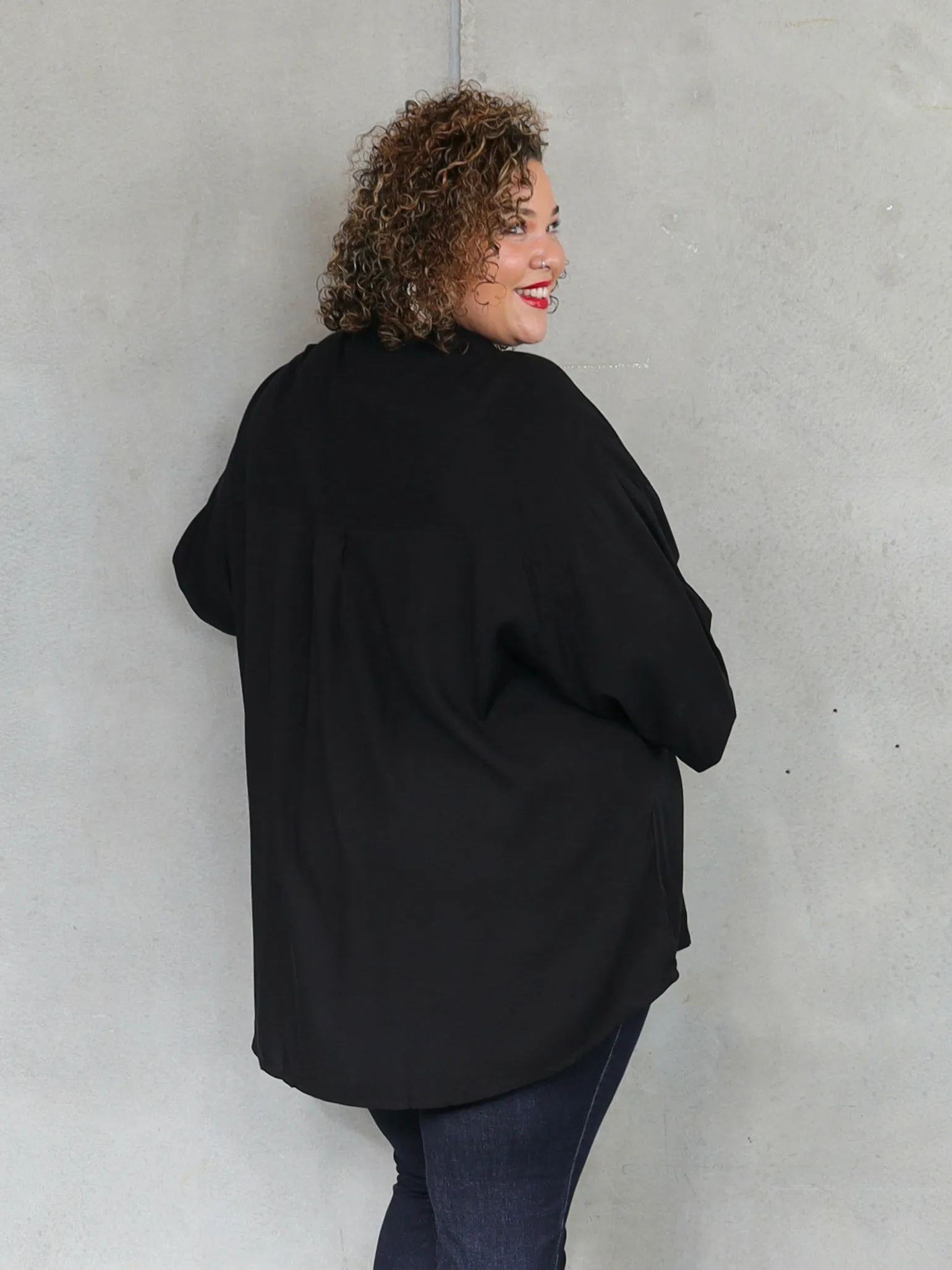 Boyfriend Shirt - Black