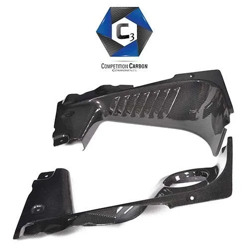 C3 Carbon Ferrari 458 Spider Engine Bay Trim Panels