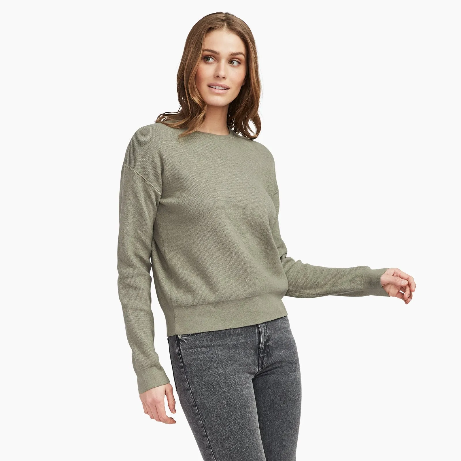 Café Cotton Cashmere Sweatshirt