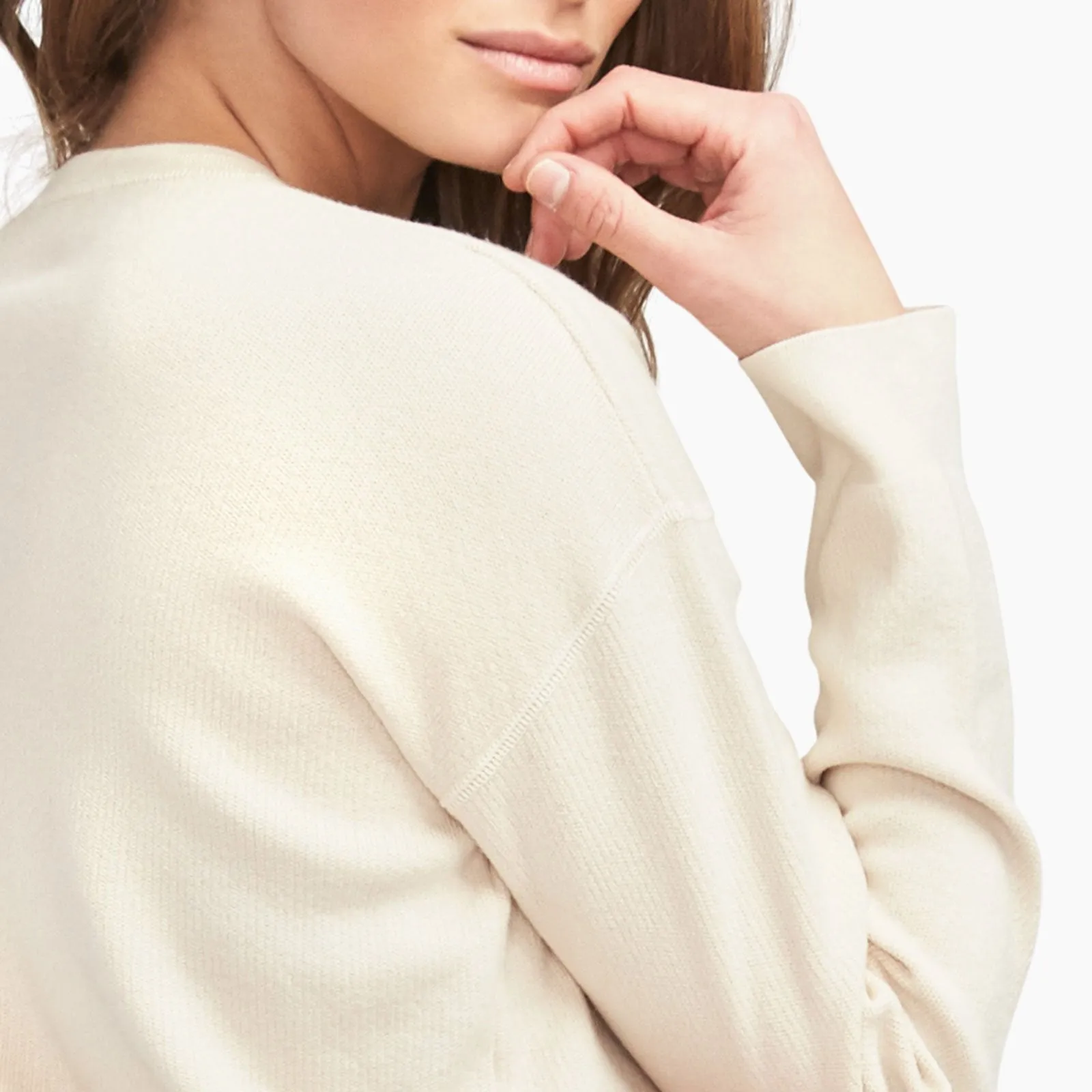 Café Cotton Cashmere Sweatshirt