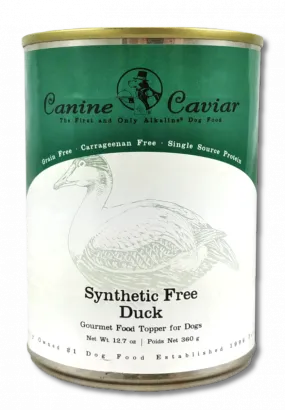 Canine Caviar Grain Free Synthetic Free Duck Recipe Canned Dog Food