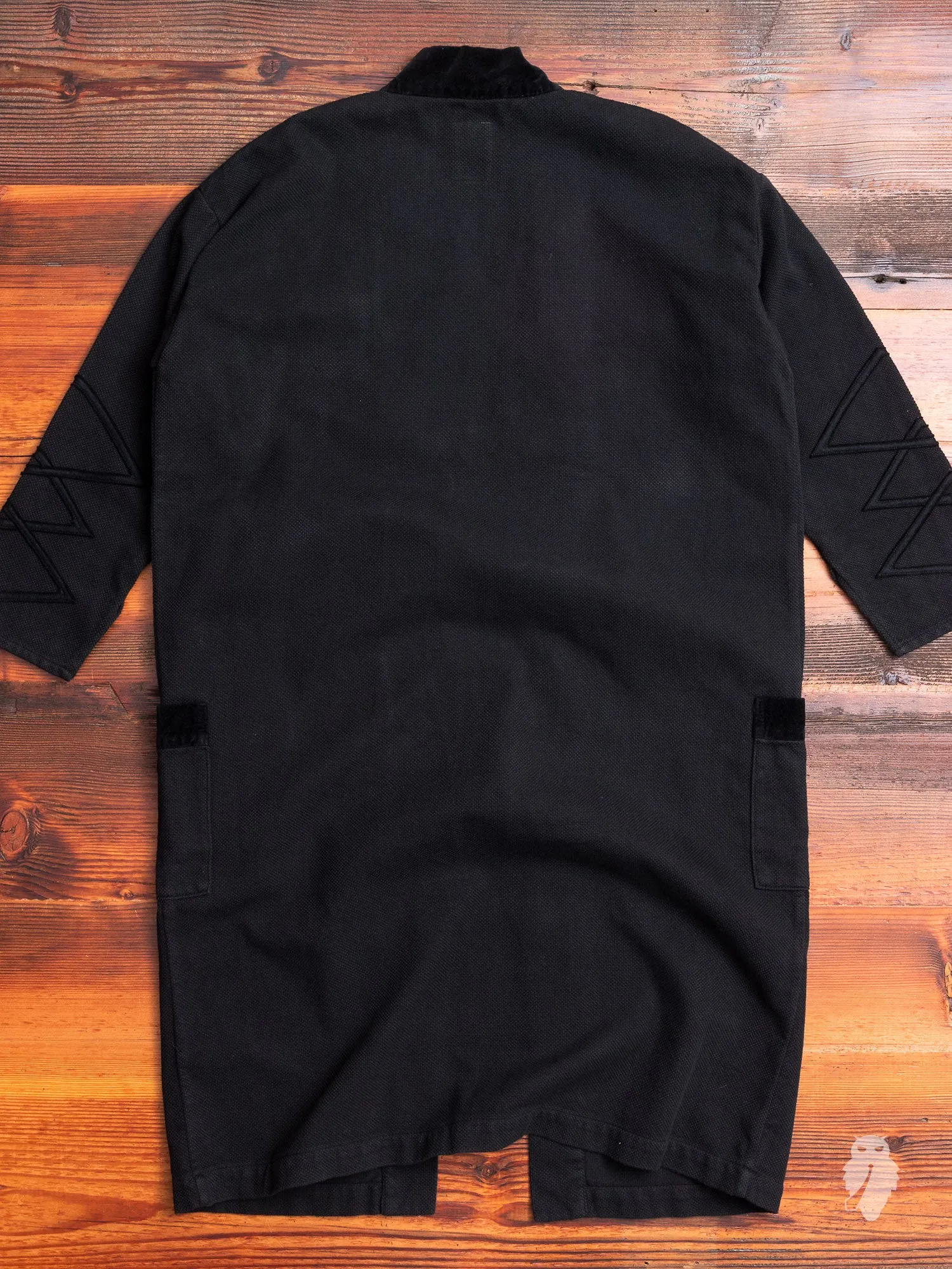 Caravan Haori Coat in Matte Black