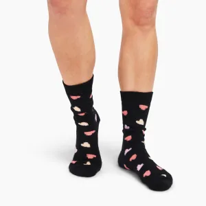 Cashmere Heart Socks