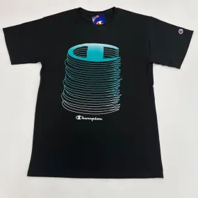 Champion Logo Stacked Graphic T-Shirt