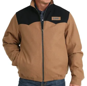 Cinch Men's Wooly Concealed Carry Western Jacket in Brown