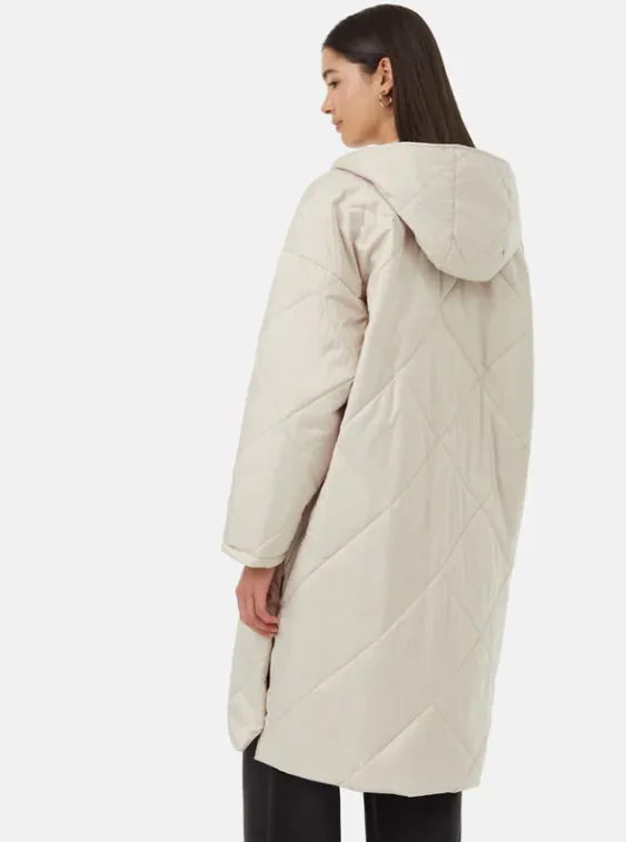 Cloud Shell Quilted Hooded Jac