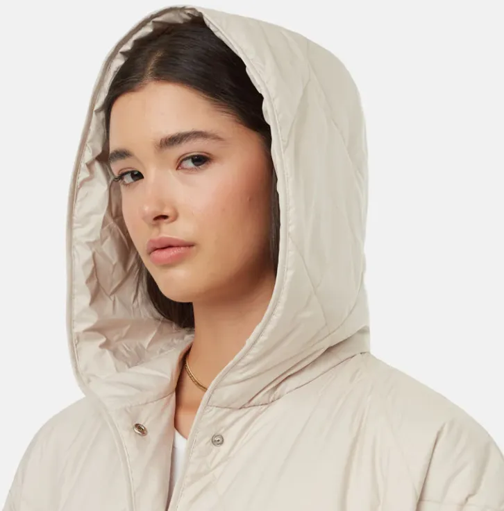 Cloud Shell Quilted Hooded Jac