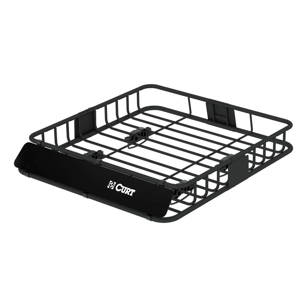 Curt 42" X 37" Black Steel Roof Rack Cargo Carrier | Universal (18115)