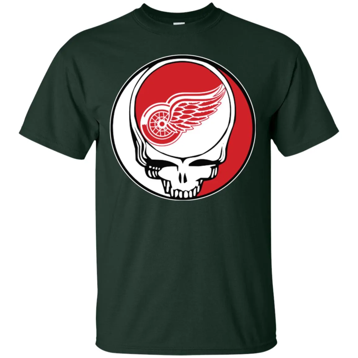 Detroit Red Wings Grateful Dead Steal Your Face Hockey Nhl Shirts