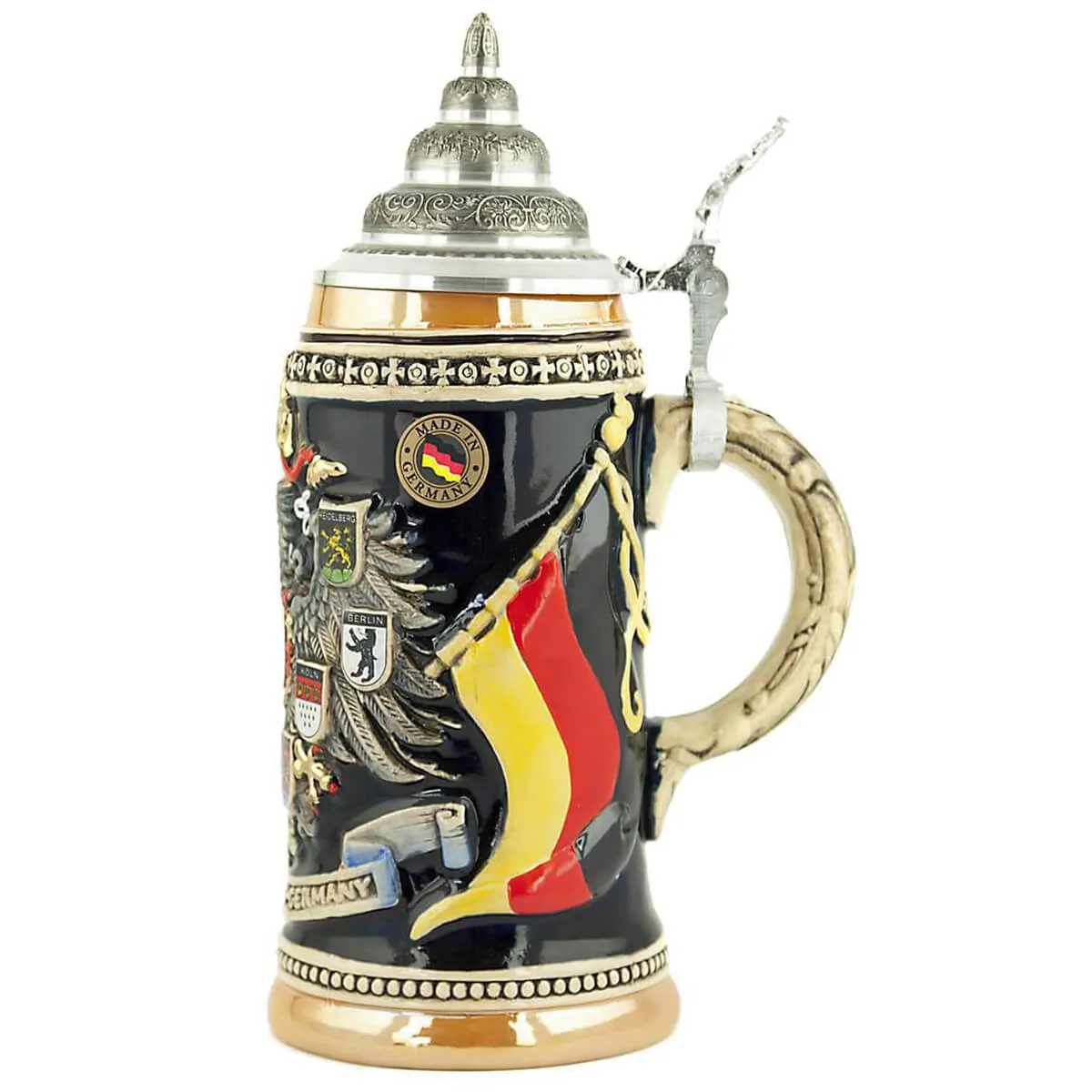 Deutschland Coat of Arms Stein .75L