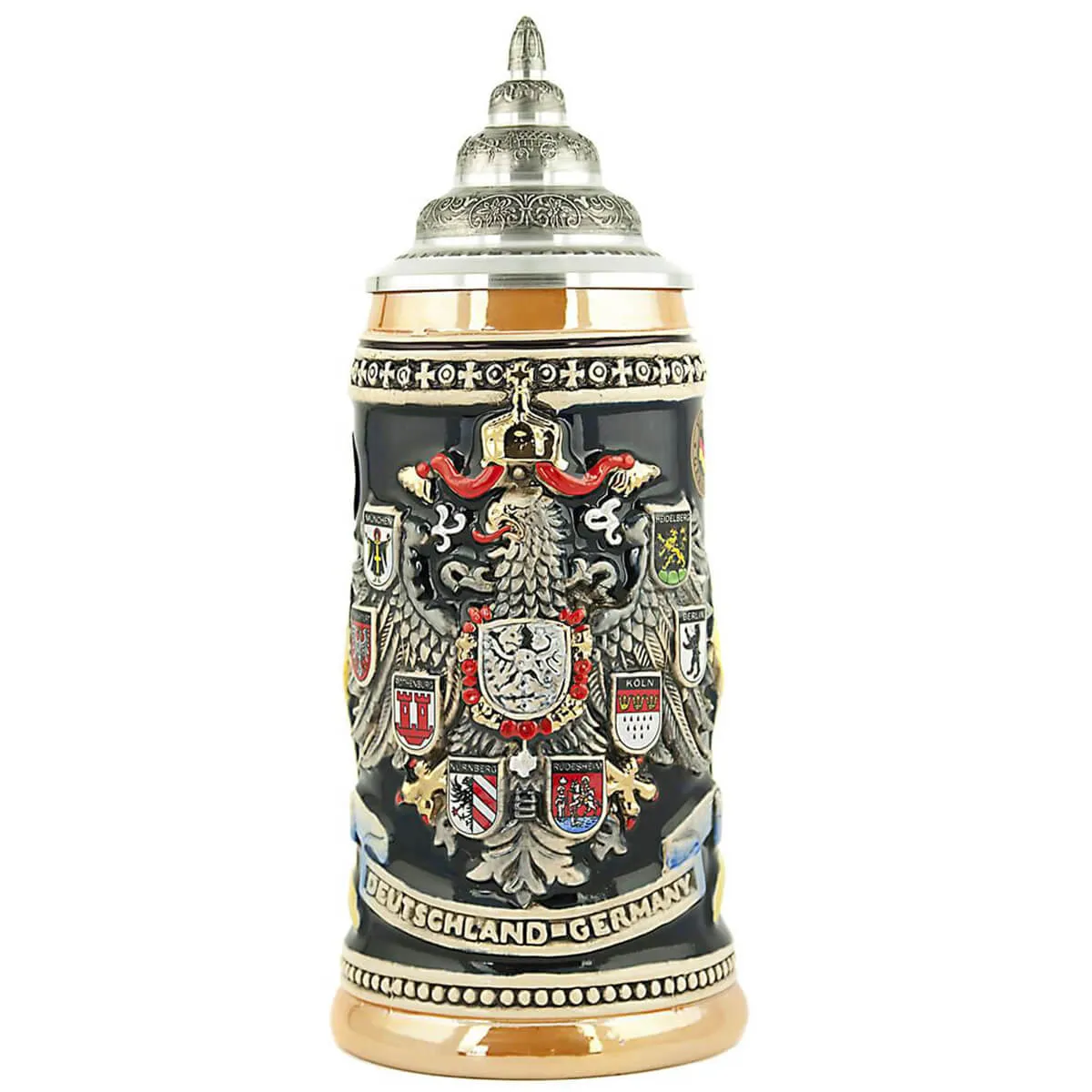 Deutschland Coat of Arms Stein .75L