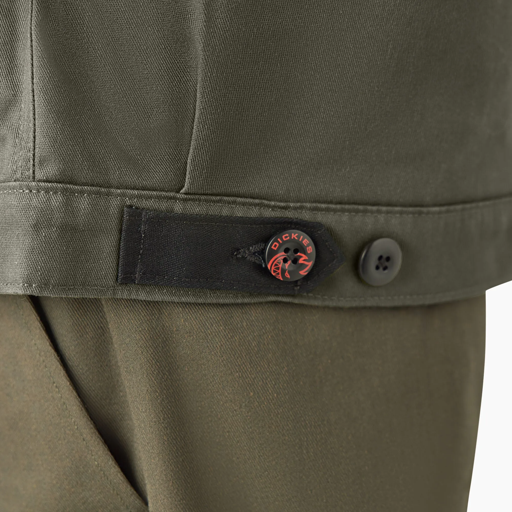 Dickies X Spitfire Twill Jacket - Olive Green