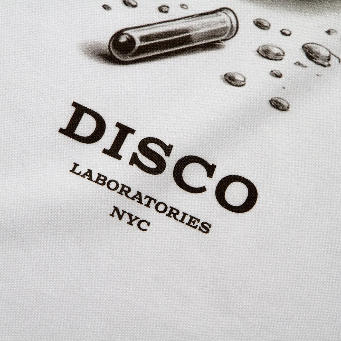 Disco Labs NYC Back Print - Tshirt - White