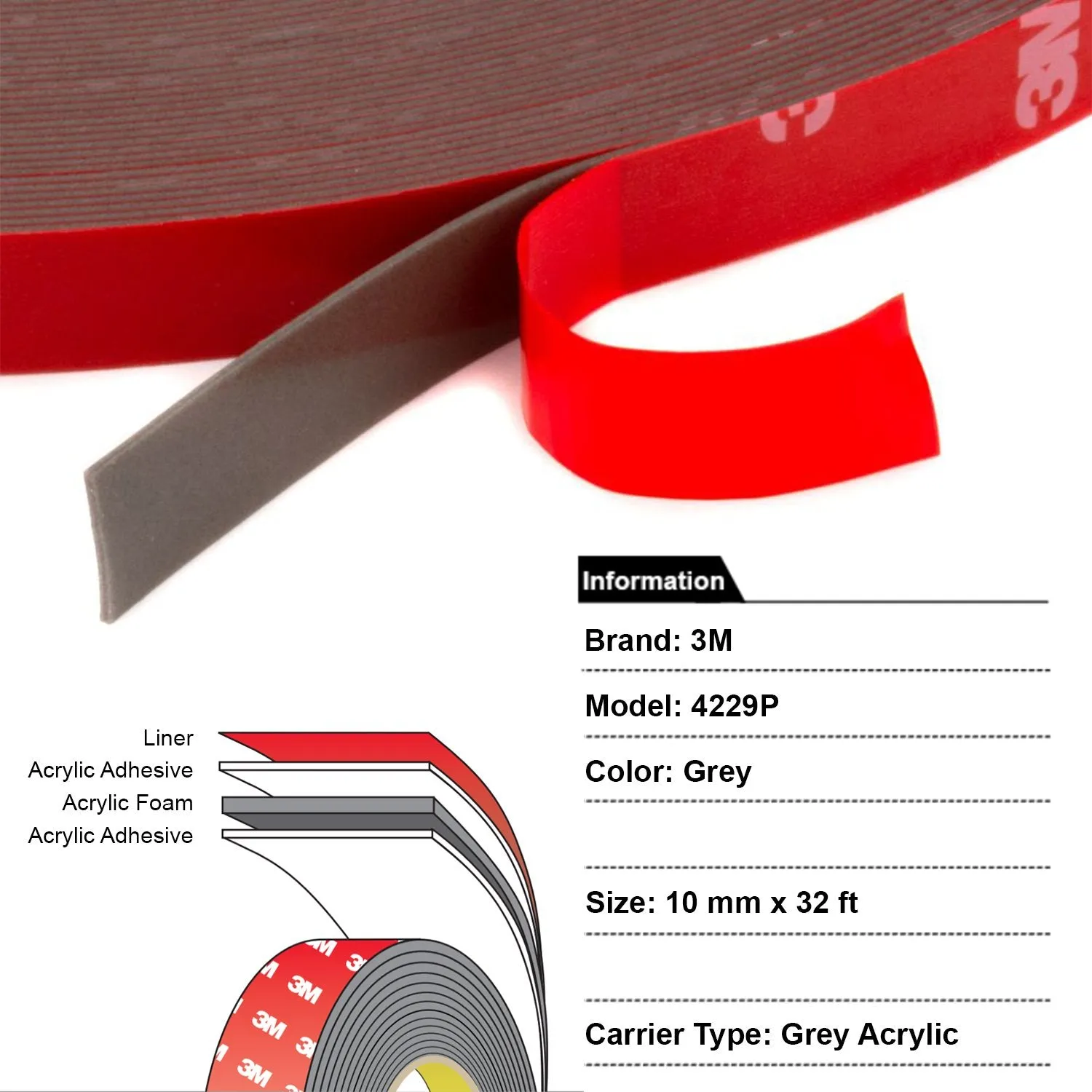 Double Sided Heavy Duty Mounting LED Tape