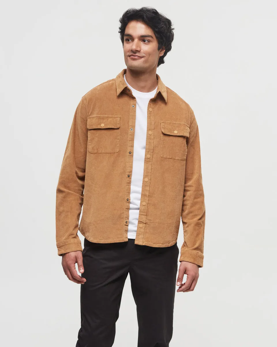 EcoStretch Corduroy Colville Shacket