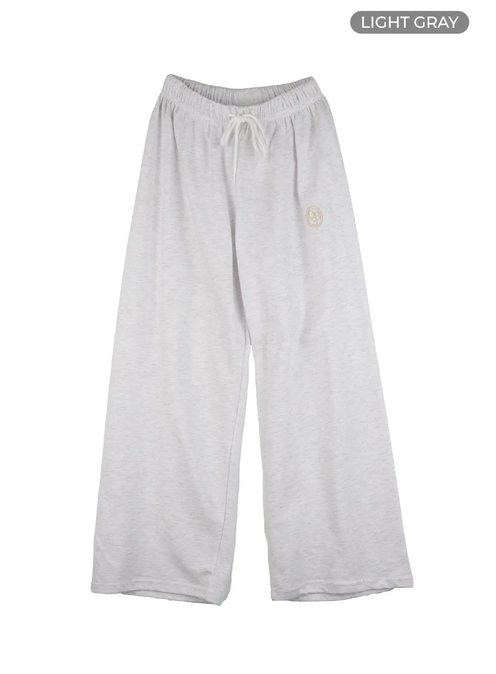 Embroidered Cotton Sweatpants OG409