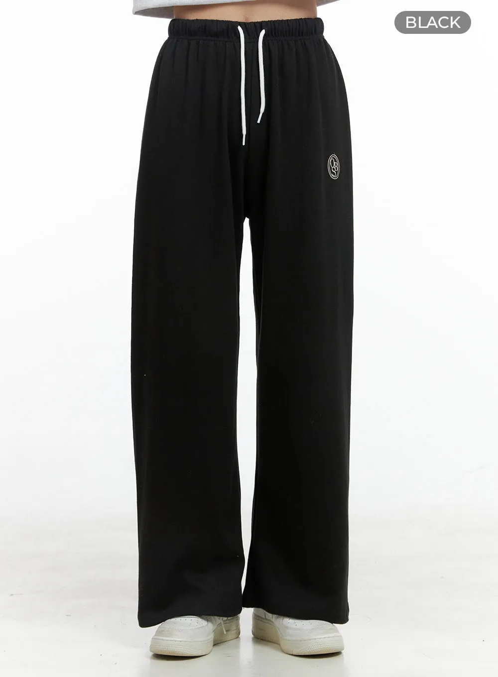 Embroidered Cotton Sweatpants OG409