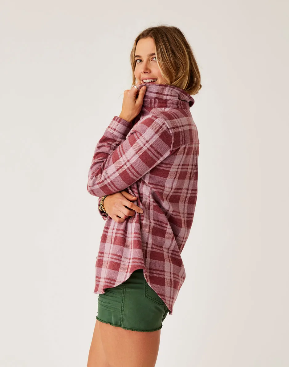 Fairbanks Supersoft Shirt: Brick Plaid