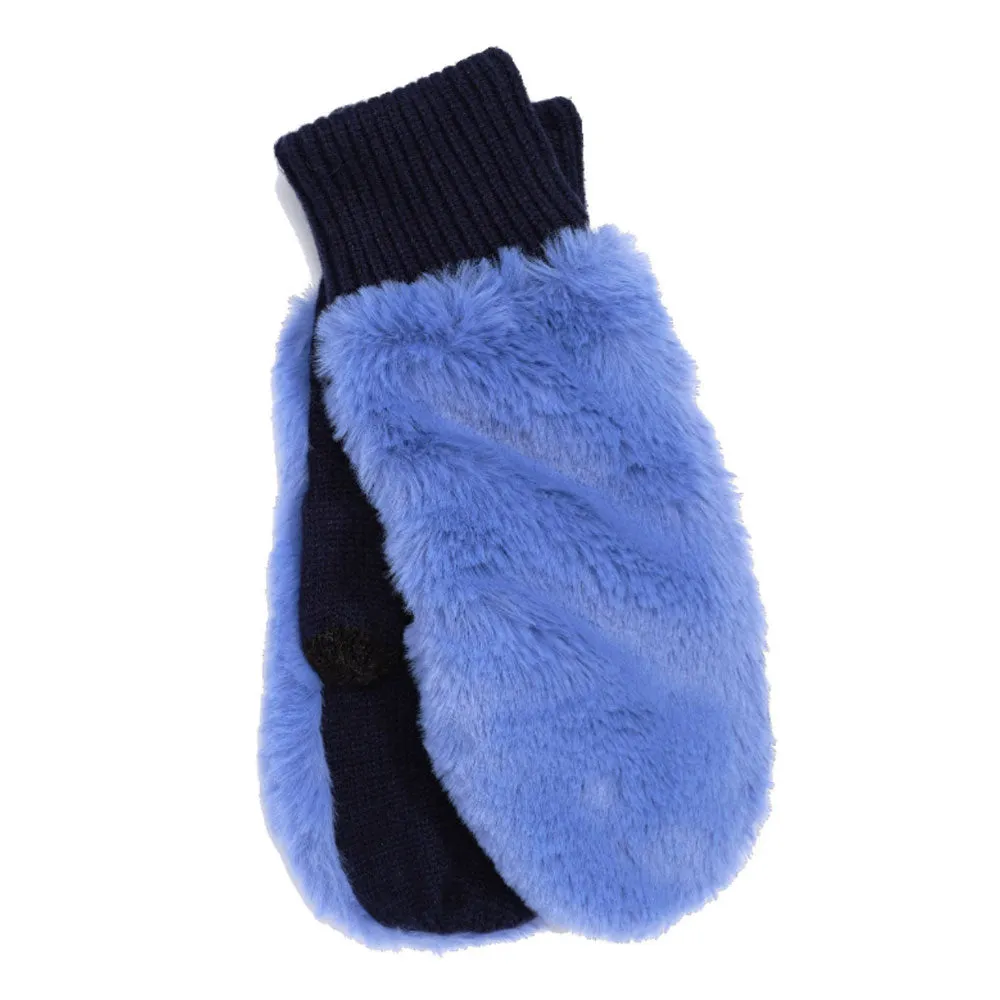 Faux Fur Mitten