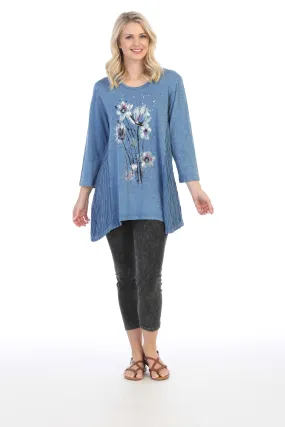 Felicity Wave Knit Mineral Washed Tunic