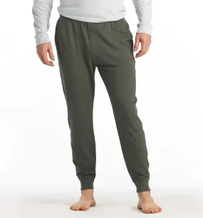 Free Fly Men's Bamboo Lightweight Fleece Jogger in Fatique