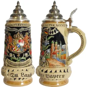 German Beer Stein - Bavaria .5L