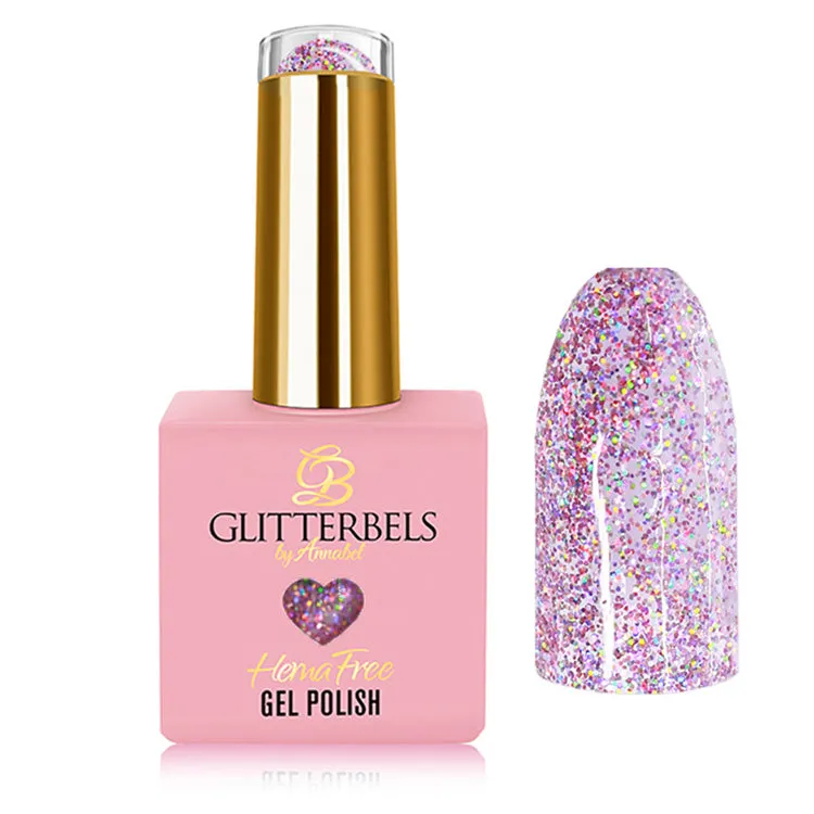 Glitterbels Hema Free Gel Polish Holo Gorgeous 0.27 fl oz