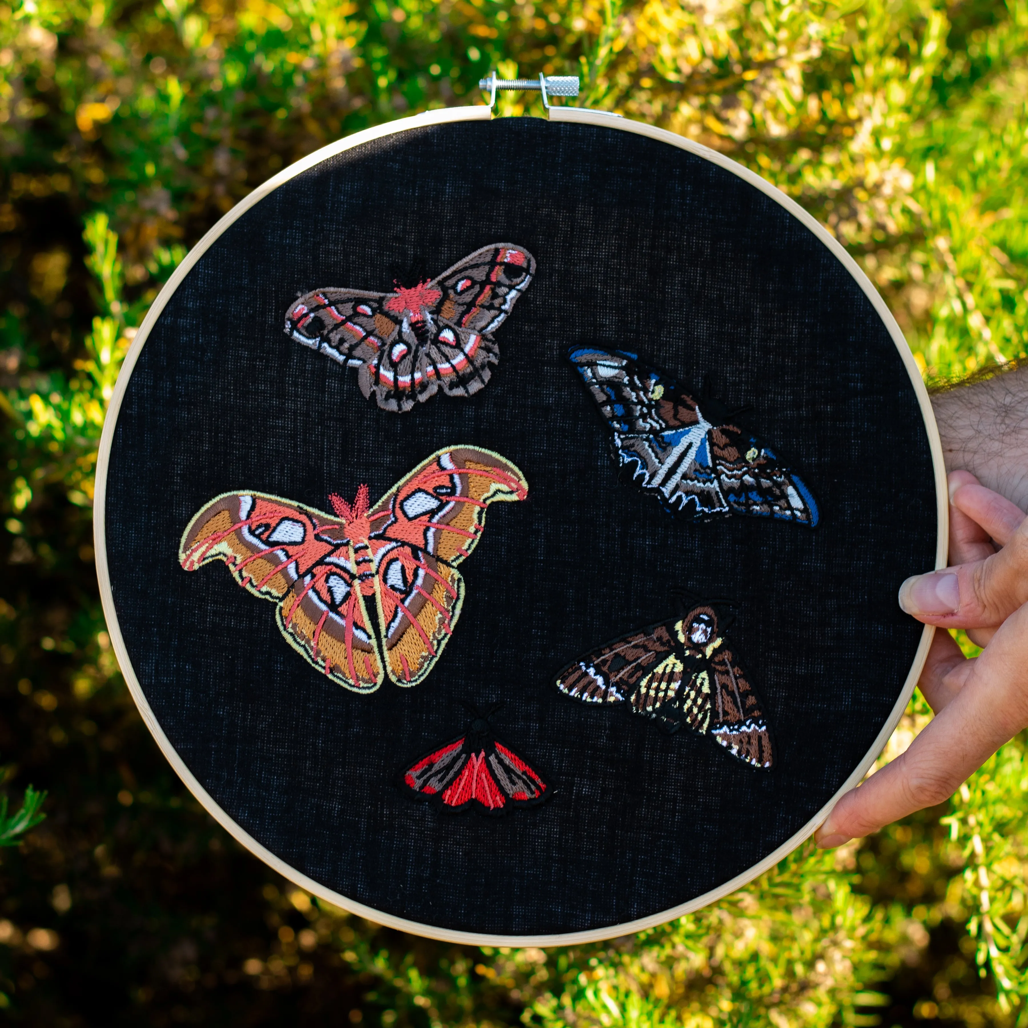 Goth Moths Wall Hanging!