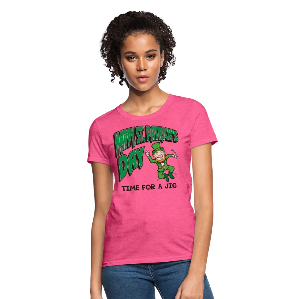 Happy St. Patrick's Day Time For A Jig Women's T-Shirt