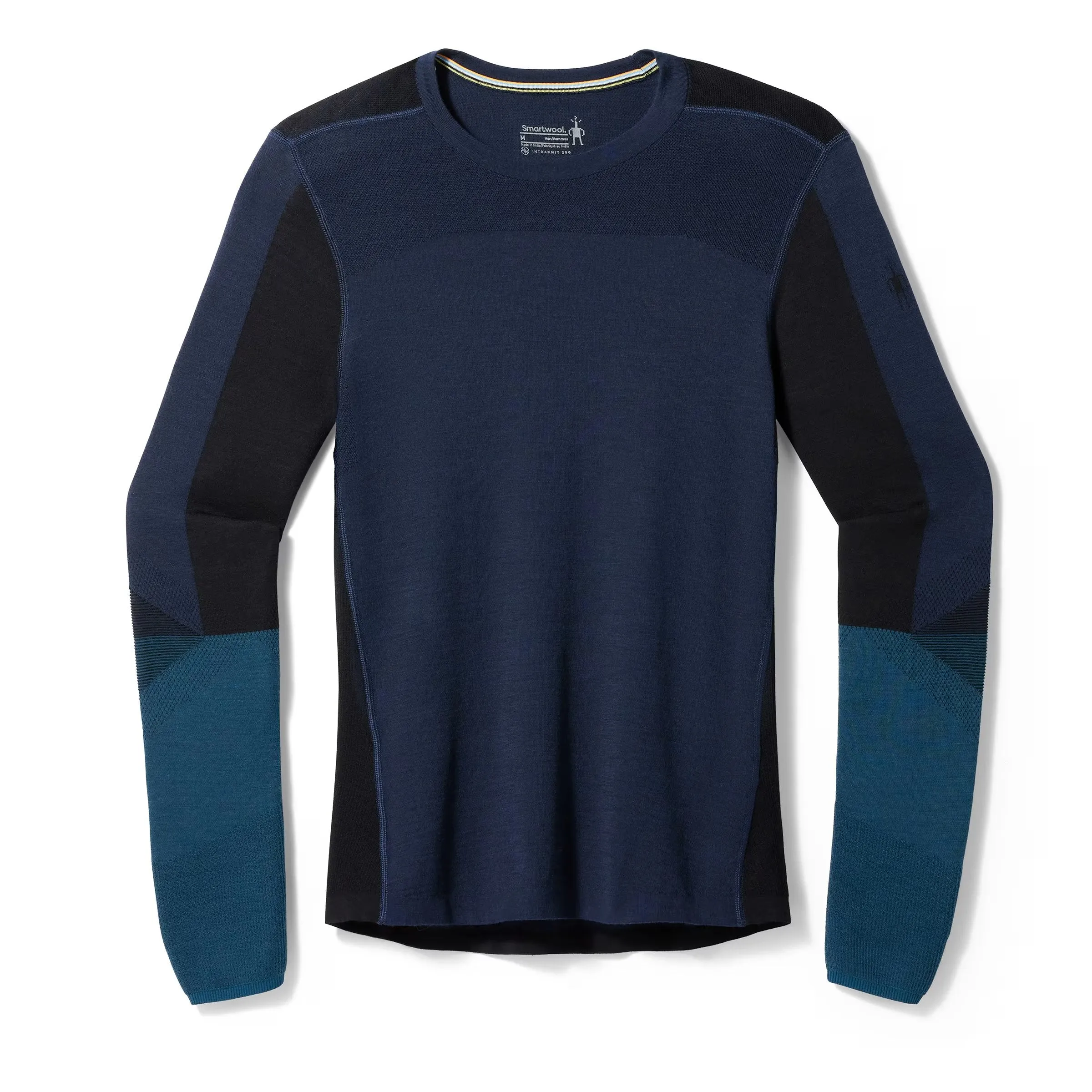 Intraknit™ Thermal Merino Base Layer Colorblock Crew (Men's) - SW016453