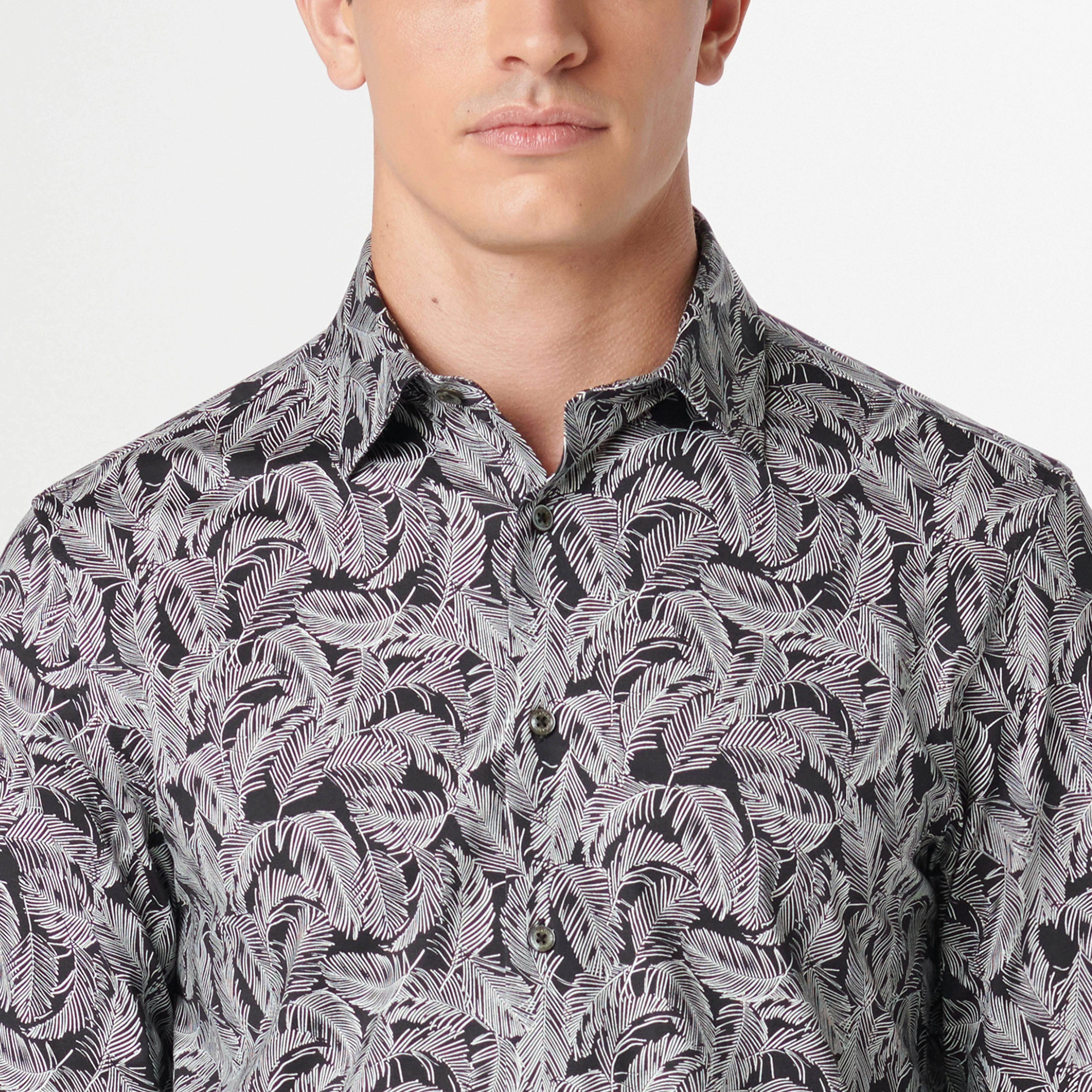 James Feather Leaf OoohCotton Shirt