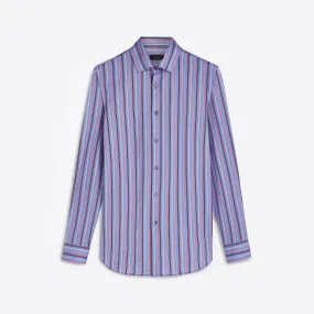 JAMES Shadow Stripe OoohCotton Twill Shirt